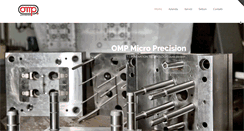 Desktop Screenshot of ompmicroprecision.eu